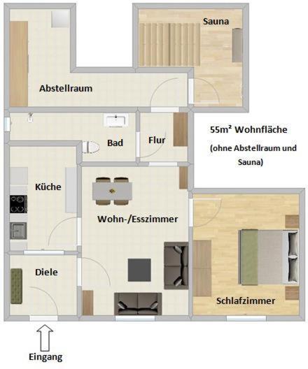 Ferienwohnung Eifelurlaub Daun Luaran gambar